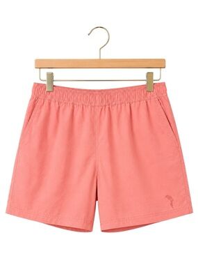 Men’s Caribbean Swimwear Salmon Swim Trunks Mesh Lined Elastic Waist Medium